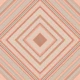 Retro lounge diamond peach