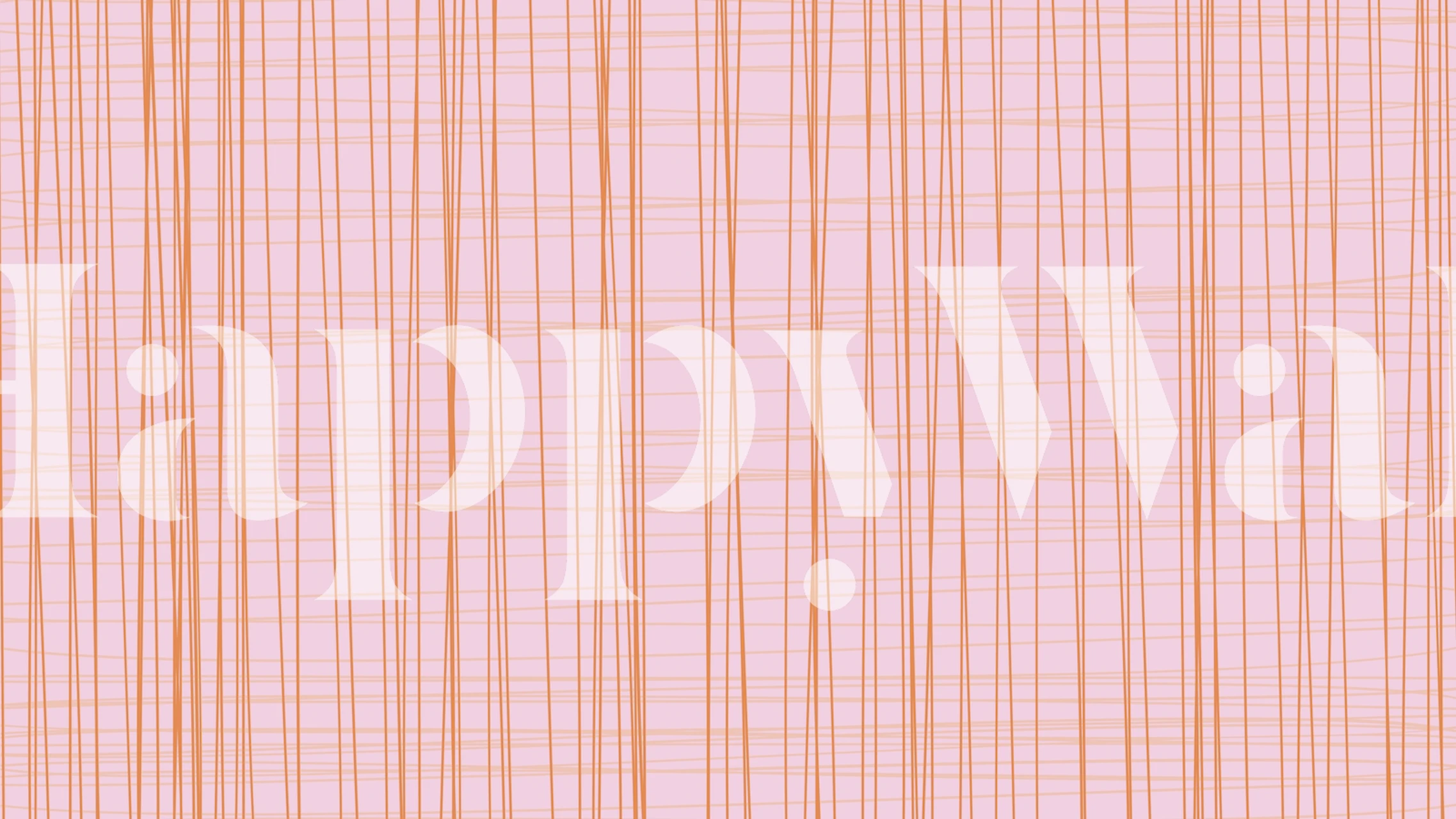 Hand-Drawn Scandinavian Line Grid in a room