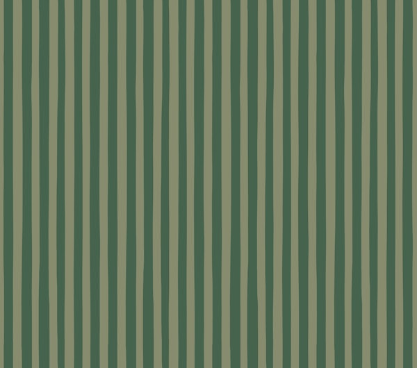 Hand-Drawn Line Art Stripes Sage