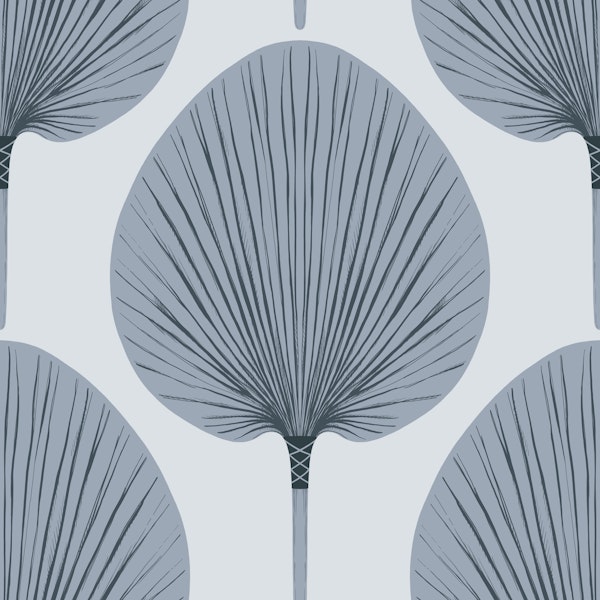 Palm Leaf - Gray