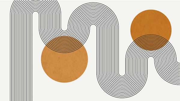 Modern Rainbow Arch Line Art