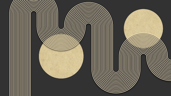 Modern Arch Line Art Monochrome