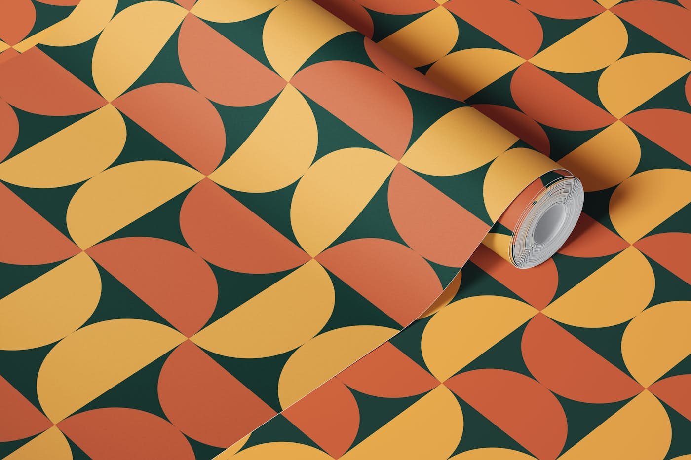 Mid-Century Tiles IV wallpaper roll