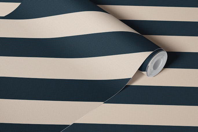 Textured diagonal stripe black off-whitewallpaper roll