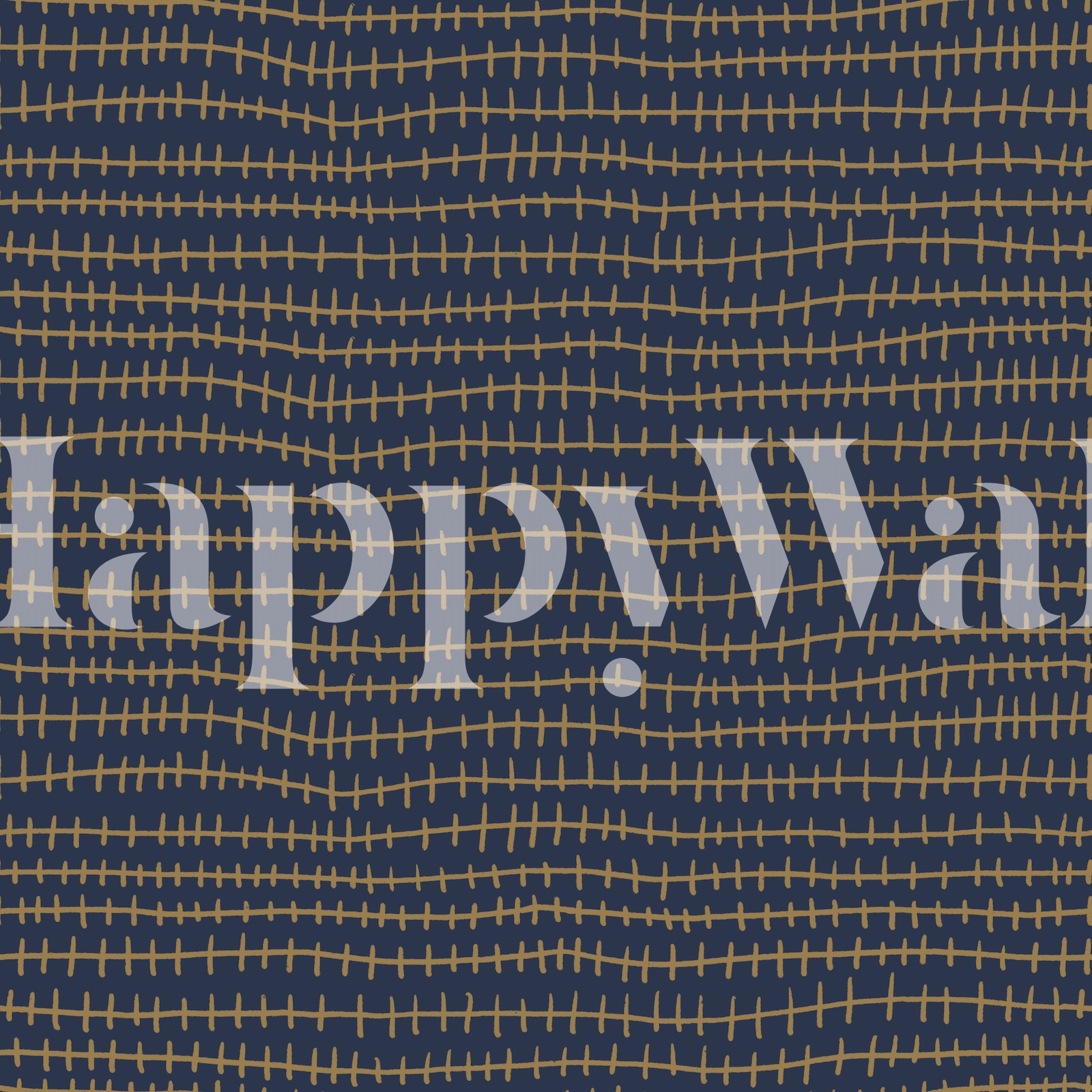 Donovan (navy) wallpaper - Free shipping | Happywall