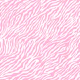 Pastel Pink Zebra Stripes