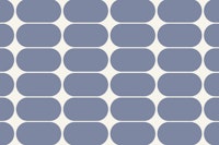 Blue Grey Mid-Century Pebbles Abstract Geo ταπετσαρία