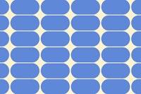 Blue Mid-Century Pebbles Abstract Vintage Geo ταπετσαρία