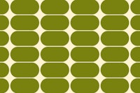 Greenery Mid-Century Pebbles Abstract Vintage tapet