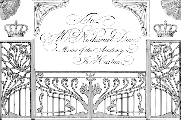 Vintage Iron Gate Black And White