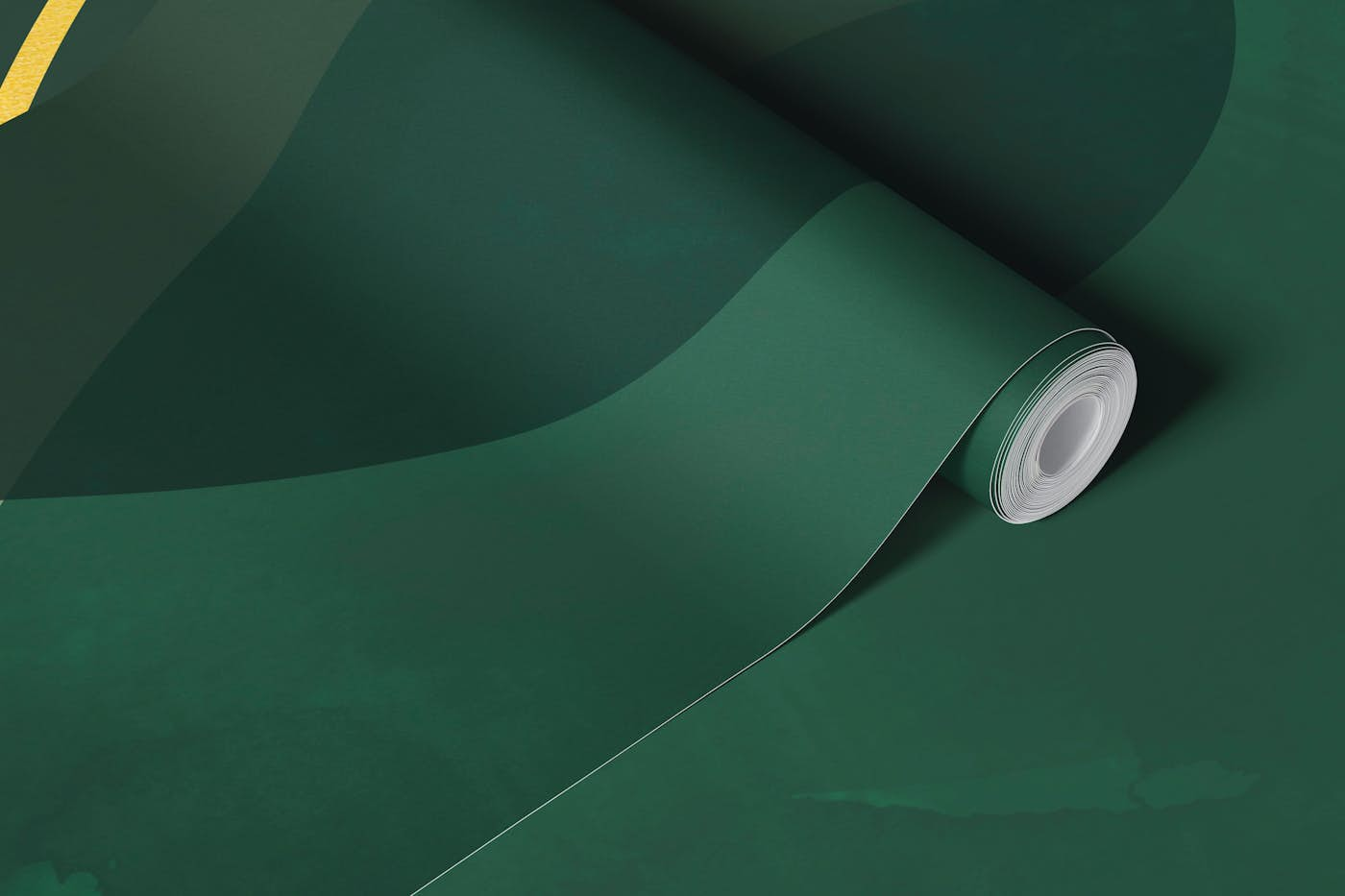 Green Mid-Century Luxury wallpaper roll