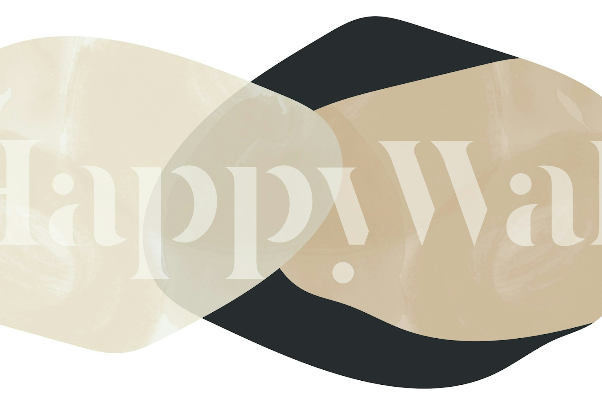 Simple Mid-Century Organic σχέδιο ταπετσαρίας