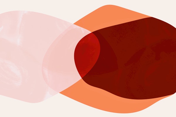 Abstract Red Harmony