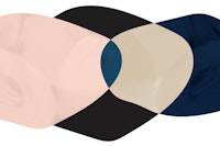 Layered Mid-Century papiers peint