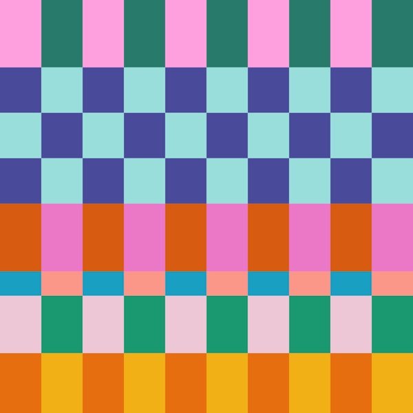 Striped Checkerboard