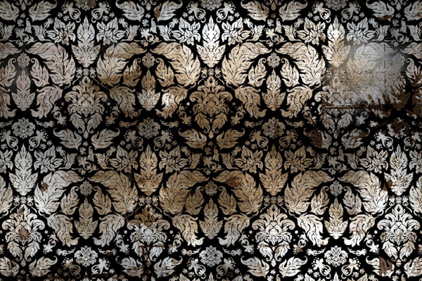 Damask Luxury Monochrome