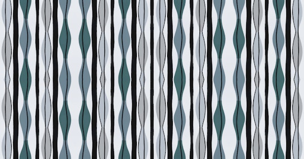 Monochrome Abstract Geometry Grid Pattern