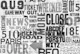 Urban Street Art Typography In Greyscales