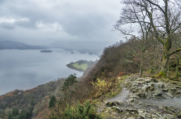 British Lake District Road Trip Misty View