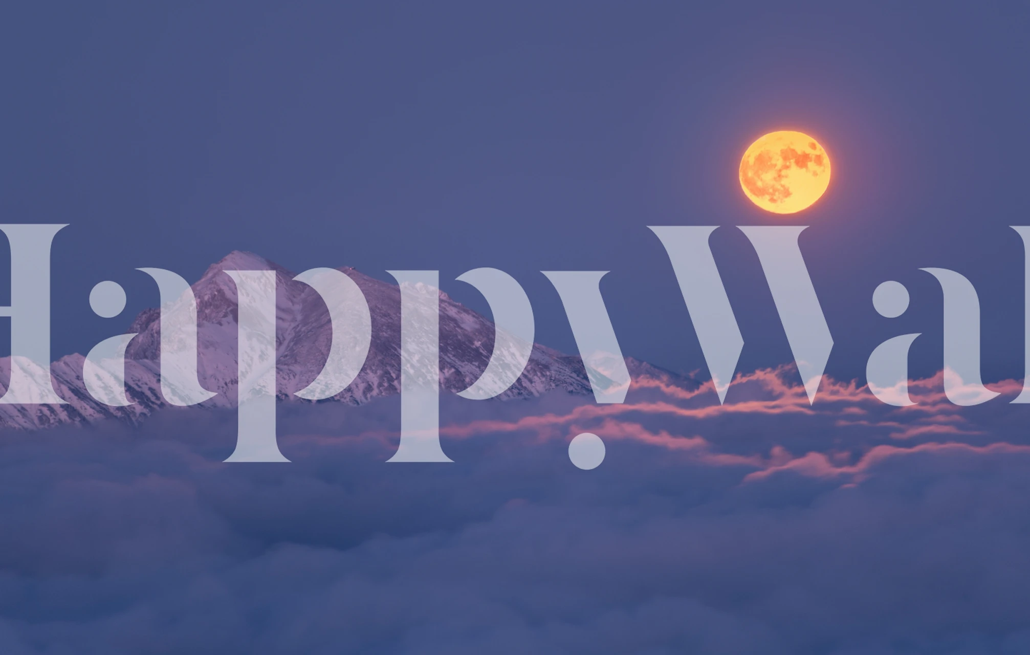 Super moon rises papier peint dans une pièce