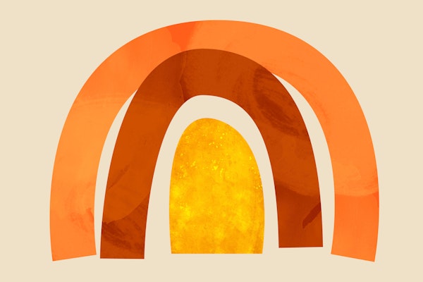 Happy Seventies Rainbow