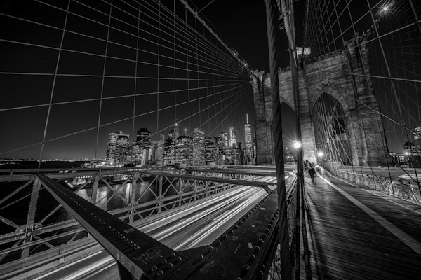 Brooklyn bridge lights