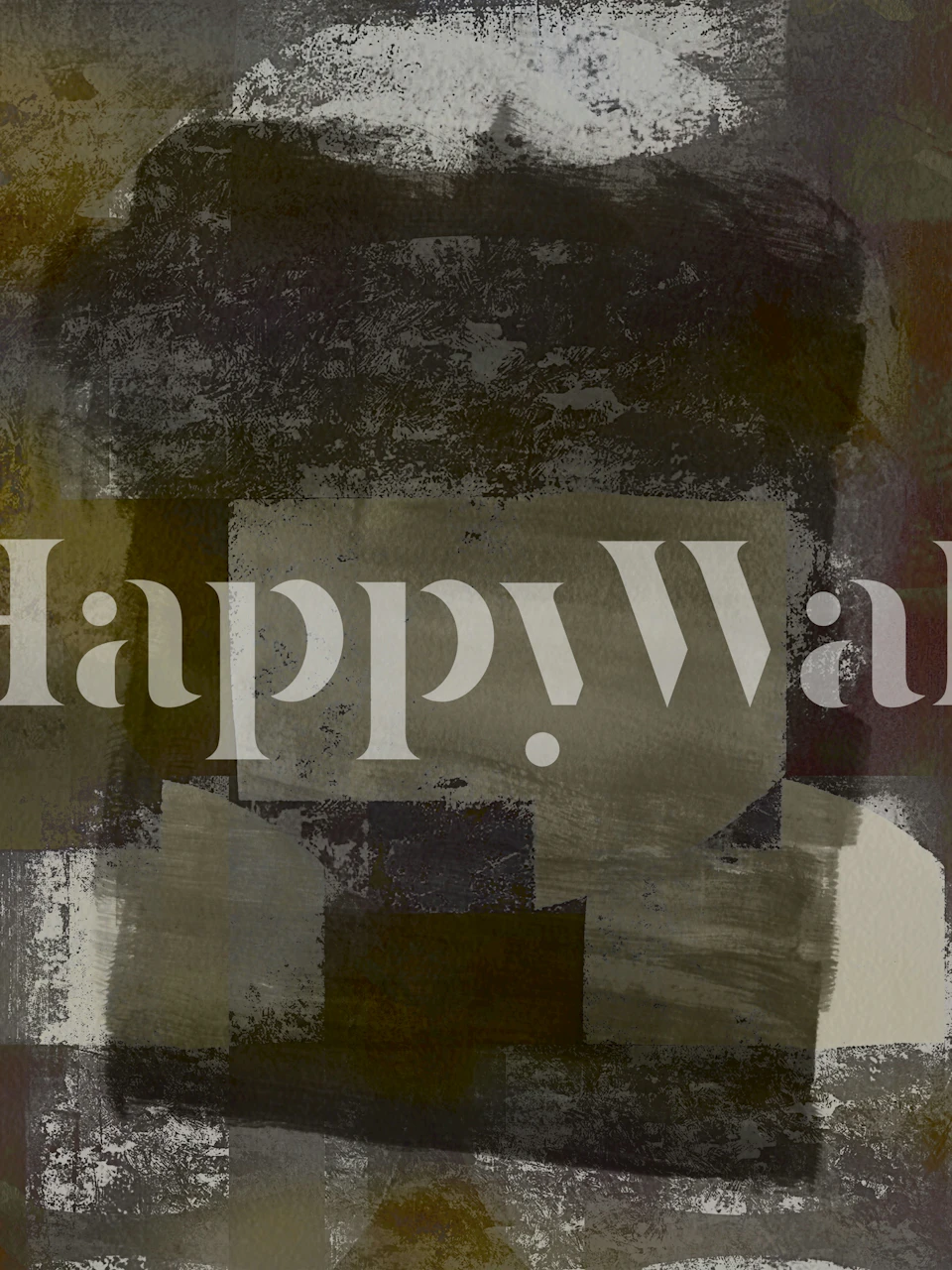 Bauhaus Surface Design wallpaper in a room