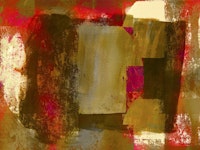 Earthy Bauhaus Surface Design tapete