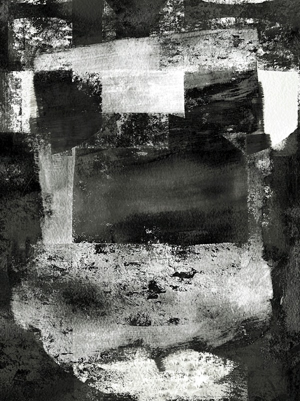 Bauhaus Surface Design Concept Black White