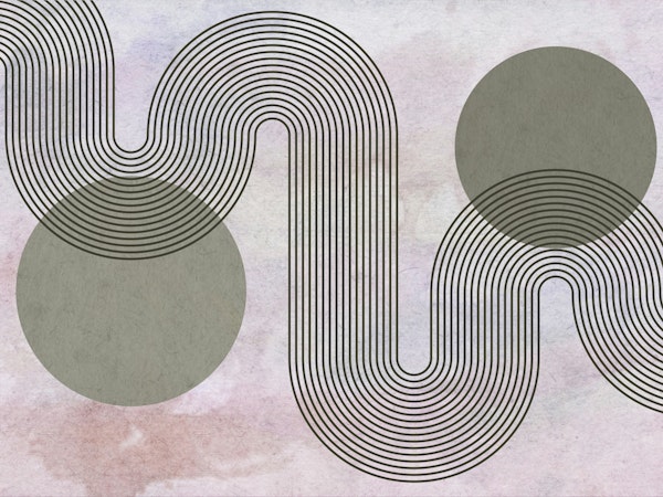 Muted Curvy Bauhaus Wave