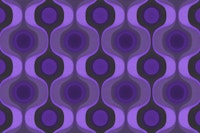 Purple Retro 70s Groovy Geometry wallpaper