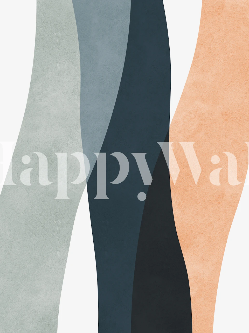 Bohemsk stil tapet i et rom