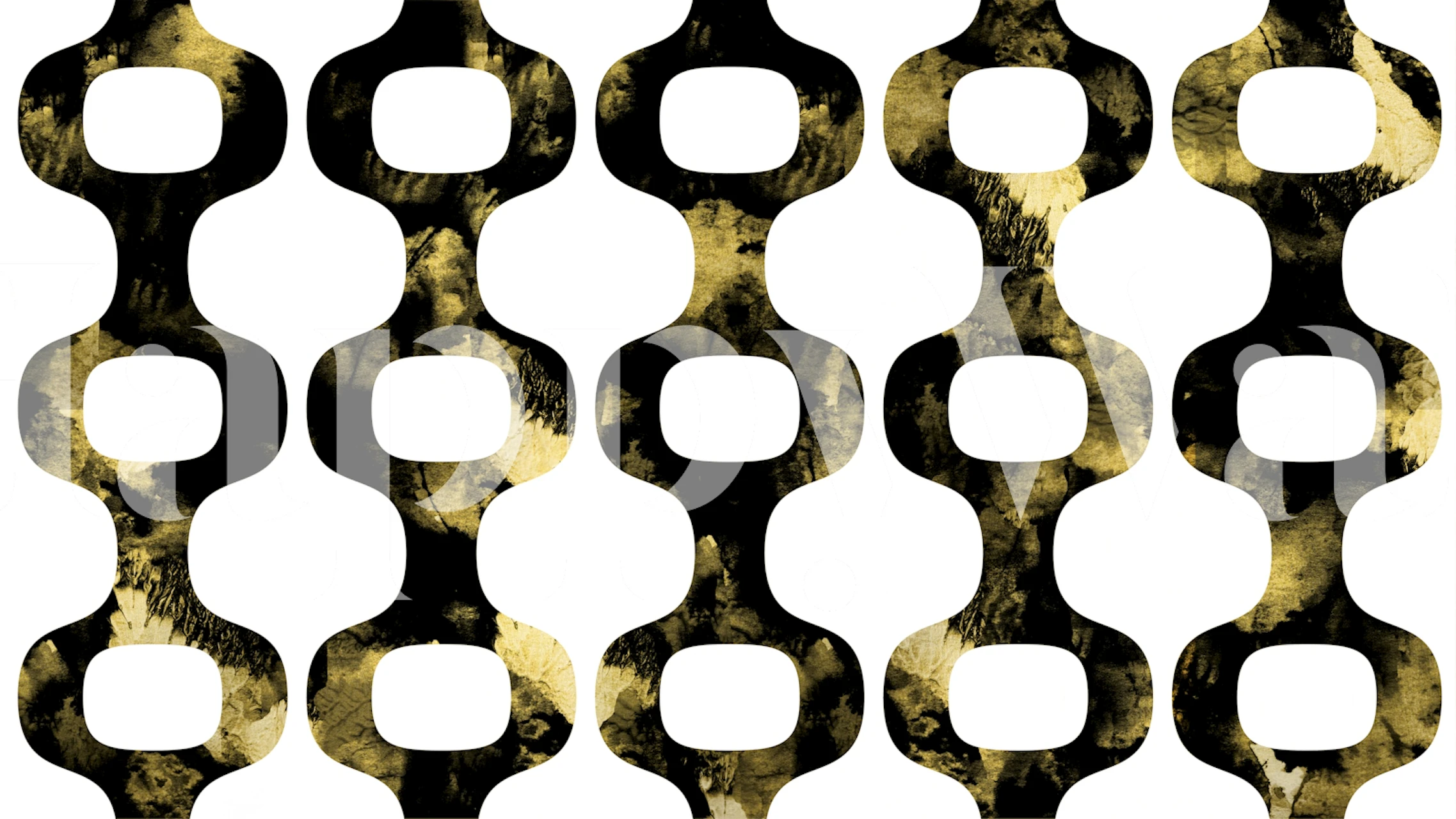 70s Geometry wallpaper image in a room