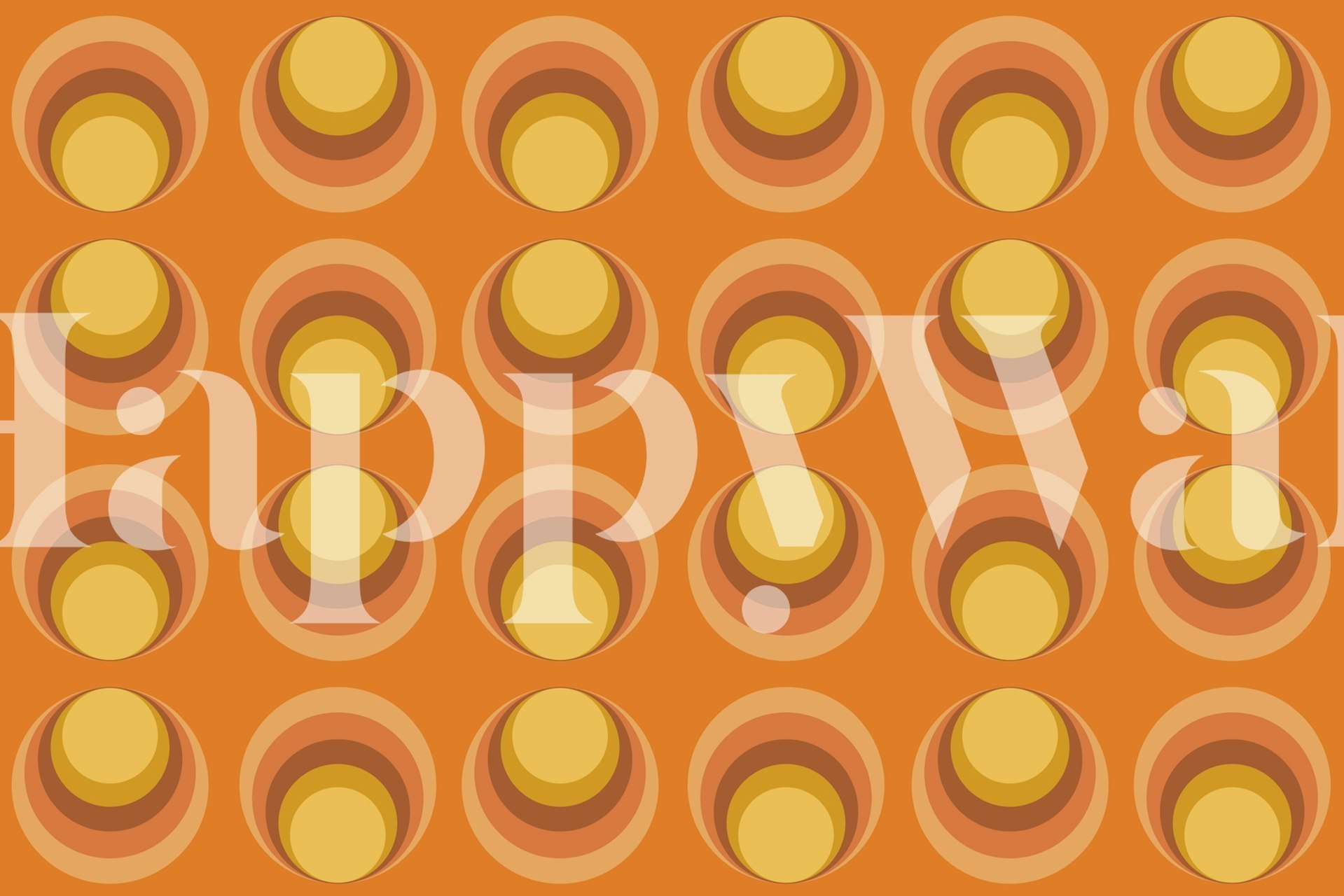 70s Sun wallpaper | Happywall