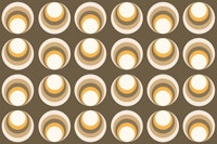 Vintage 70s Geometry Art wallpaper