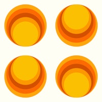 Vivid 70s Geometry tapete