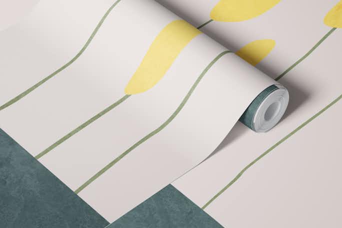Minimalist Garden 03wallpaper roll