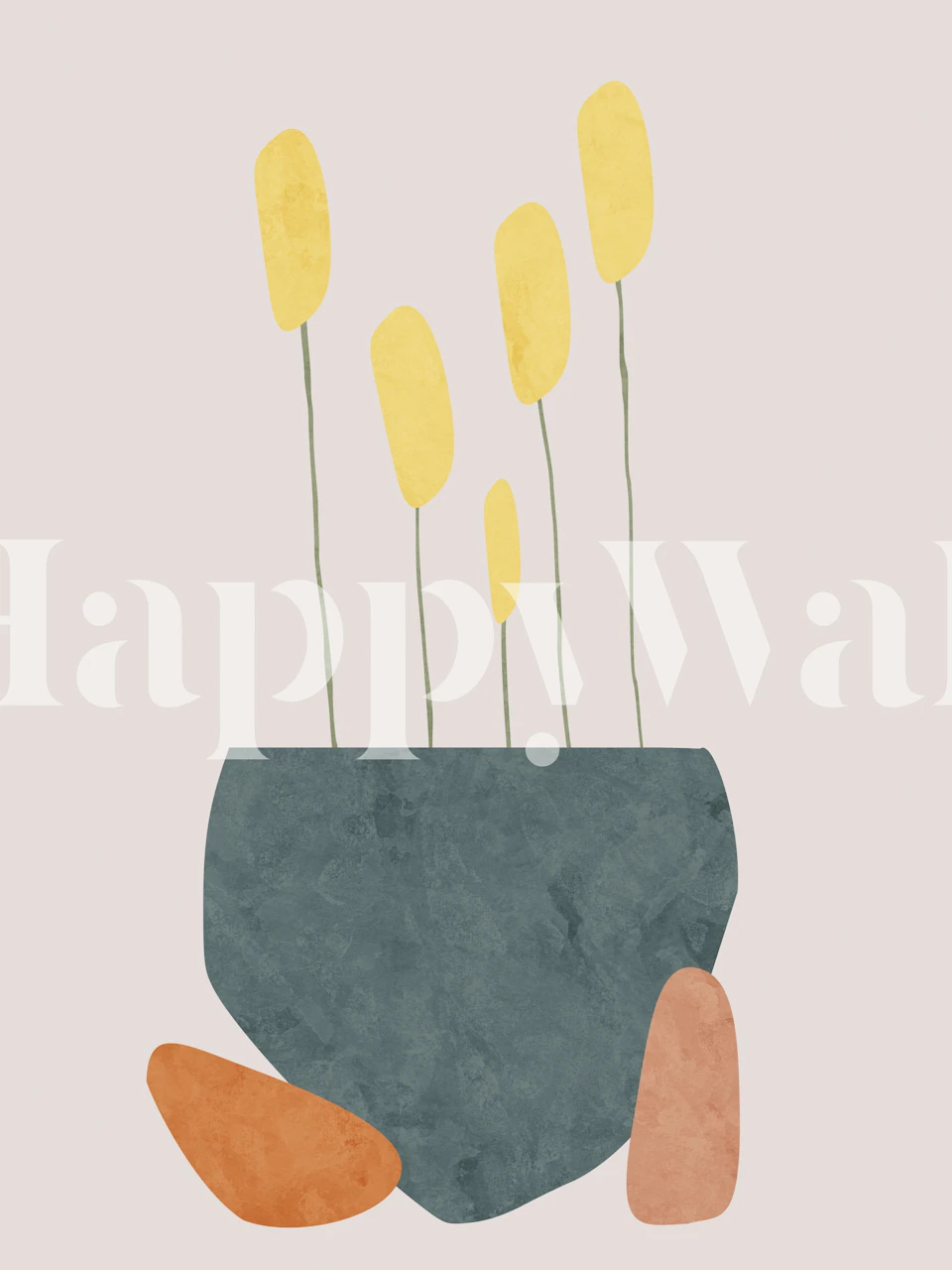 Minimalist Garden 03 tapetdesign