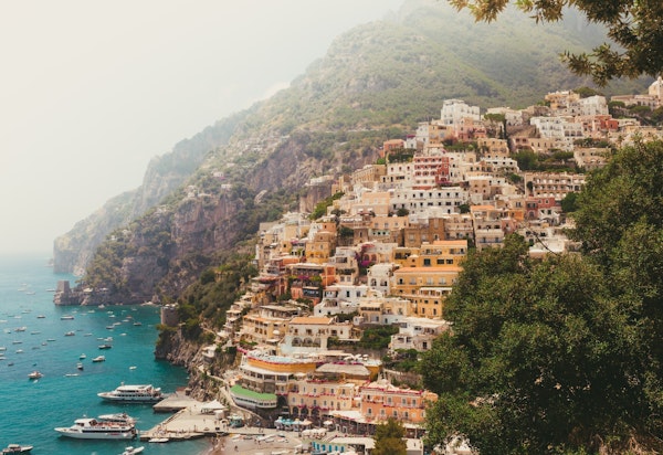 Look up to Amalfi Coast