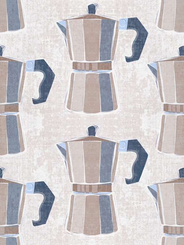 POP ART ITALIAN COFFEE MAKER • Neutral