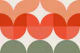 Large Vintage Flower Abstract Geometry