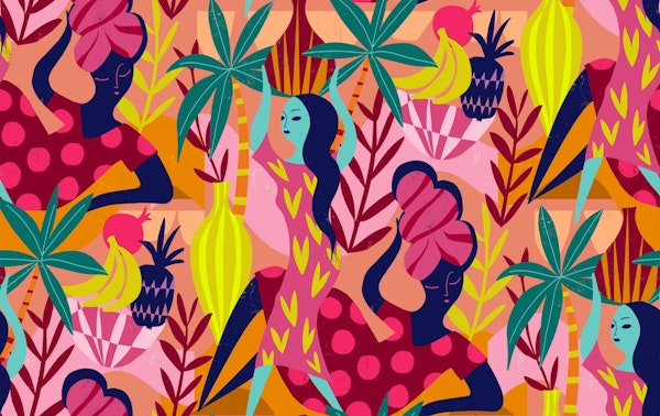 african fruit market