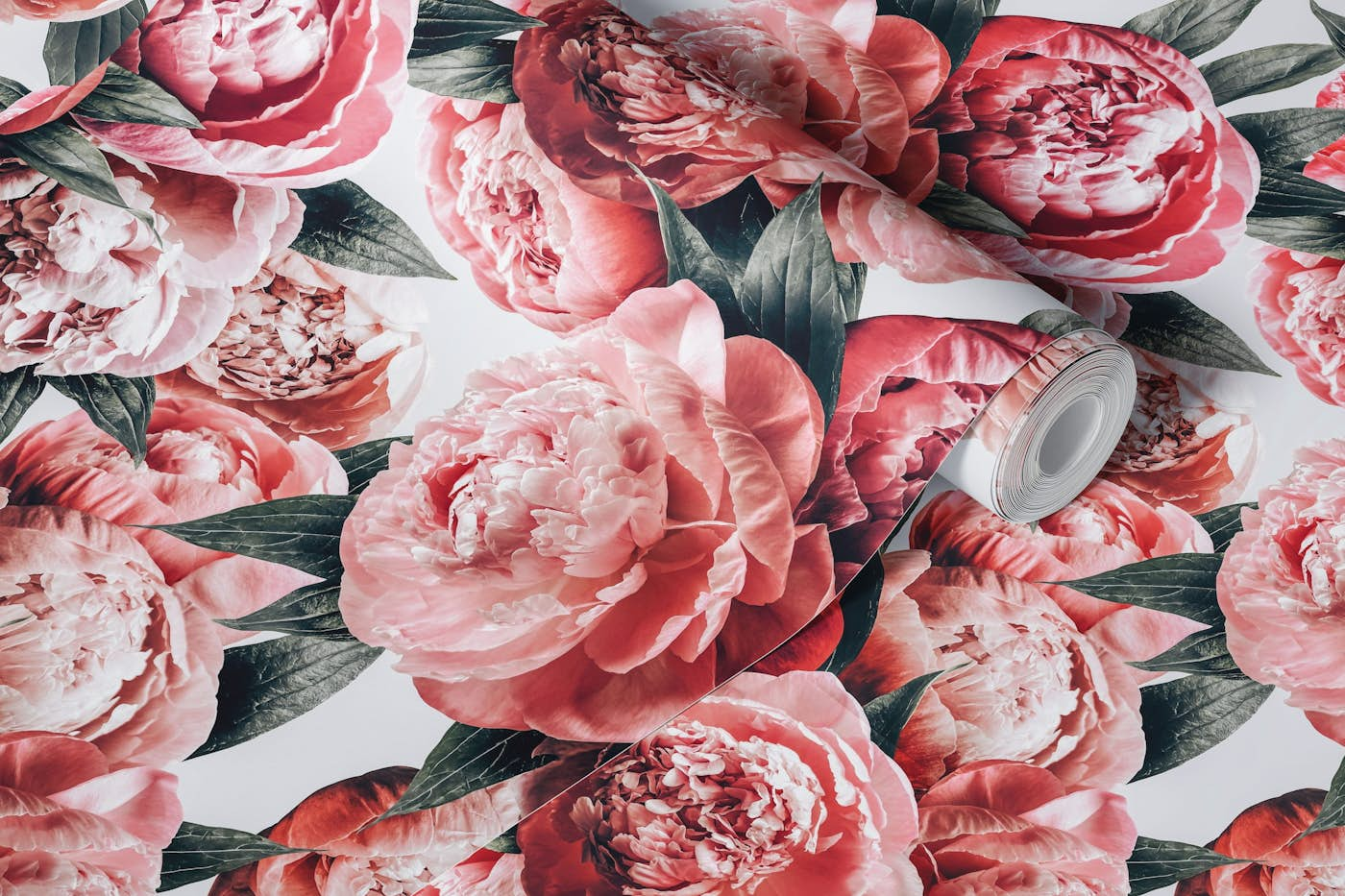 Antique Floral Mirage wallpaper roll