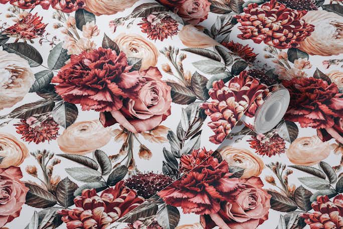 Timeless Rose Tapestrywallpaper roll