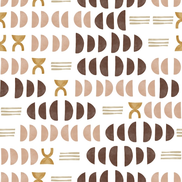 Modern geometric mosaic 10