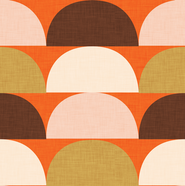 Mindfulness Mid Mod Cups Orange