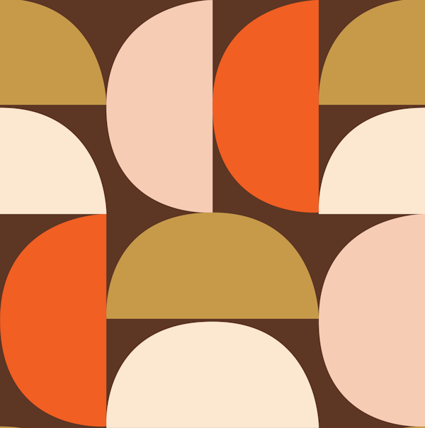 Mindfulness Mod Dots Brown