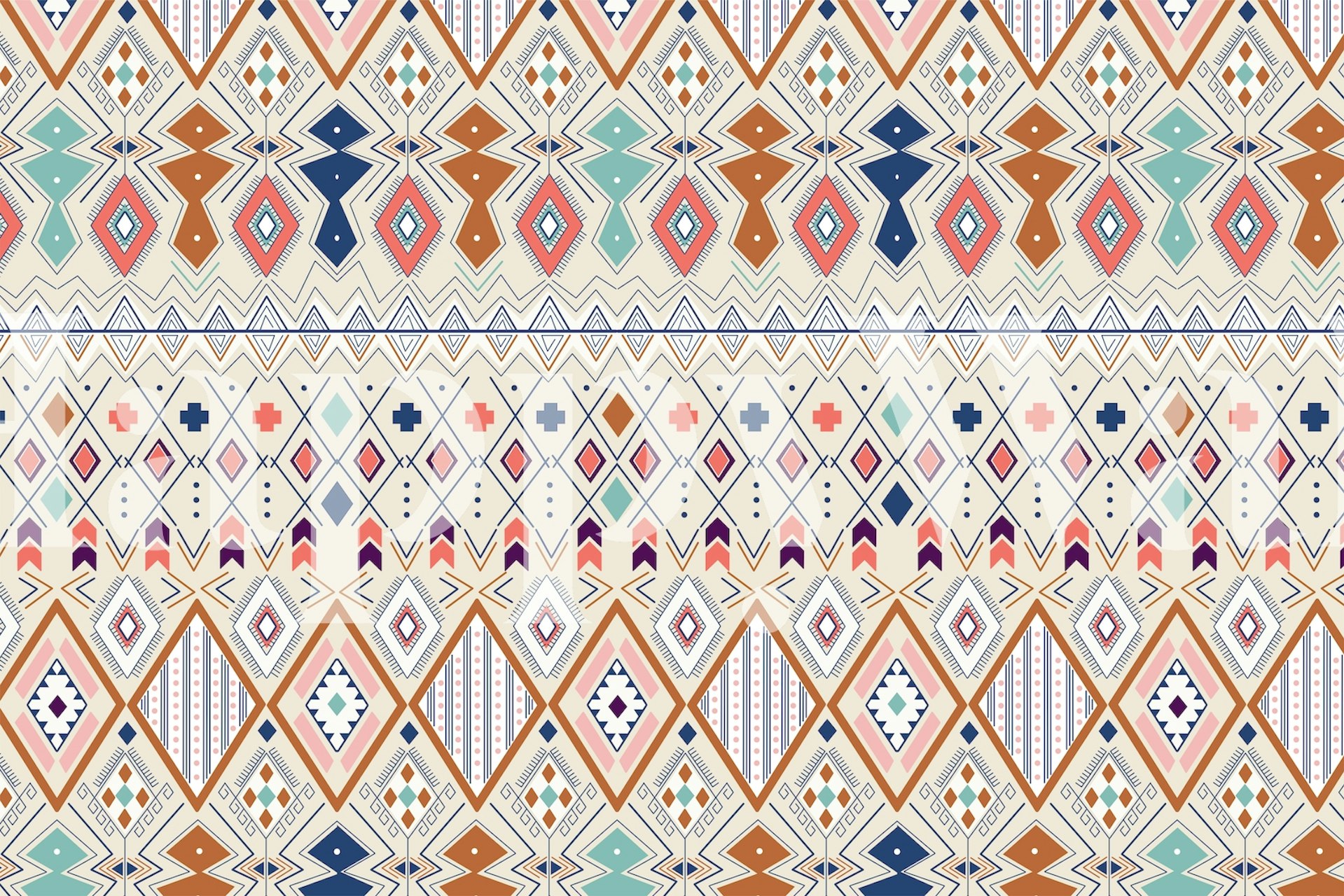 Nomad Dreams-2 tapetdesign i et rom