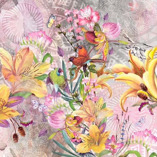 Nature among mandalas 6P