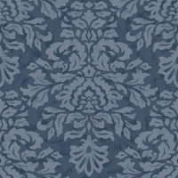 Damask - blue papiers peint